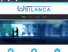 Tablet Screenshot of bilanca.info